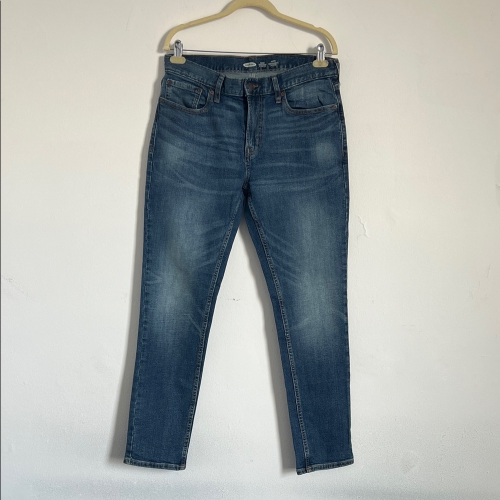 Old Navy Dark Blue Skinny Jeans W33/L32